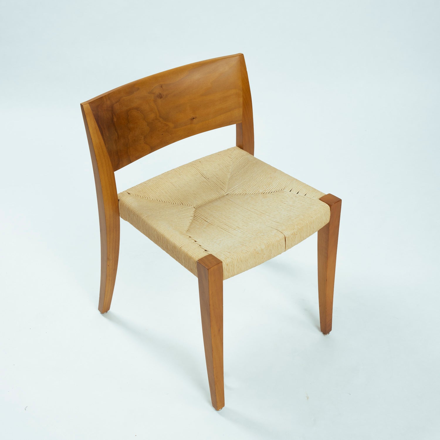 Set_of_4_Molteni_&_Co_Walnut_Dining_Chairs_with_Papercord_Seats,_Italy_1990s