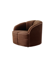 Walter_Knoll_Piccolino_Armchair_in_Brown_Velour,_1960s