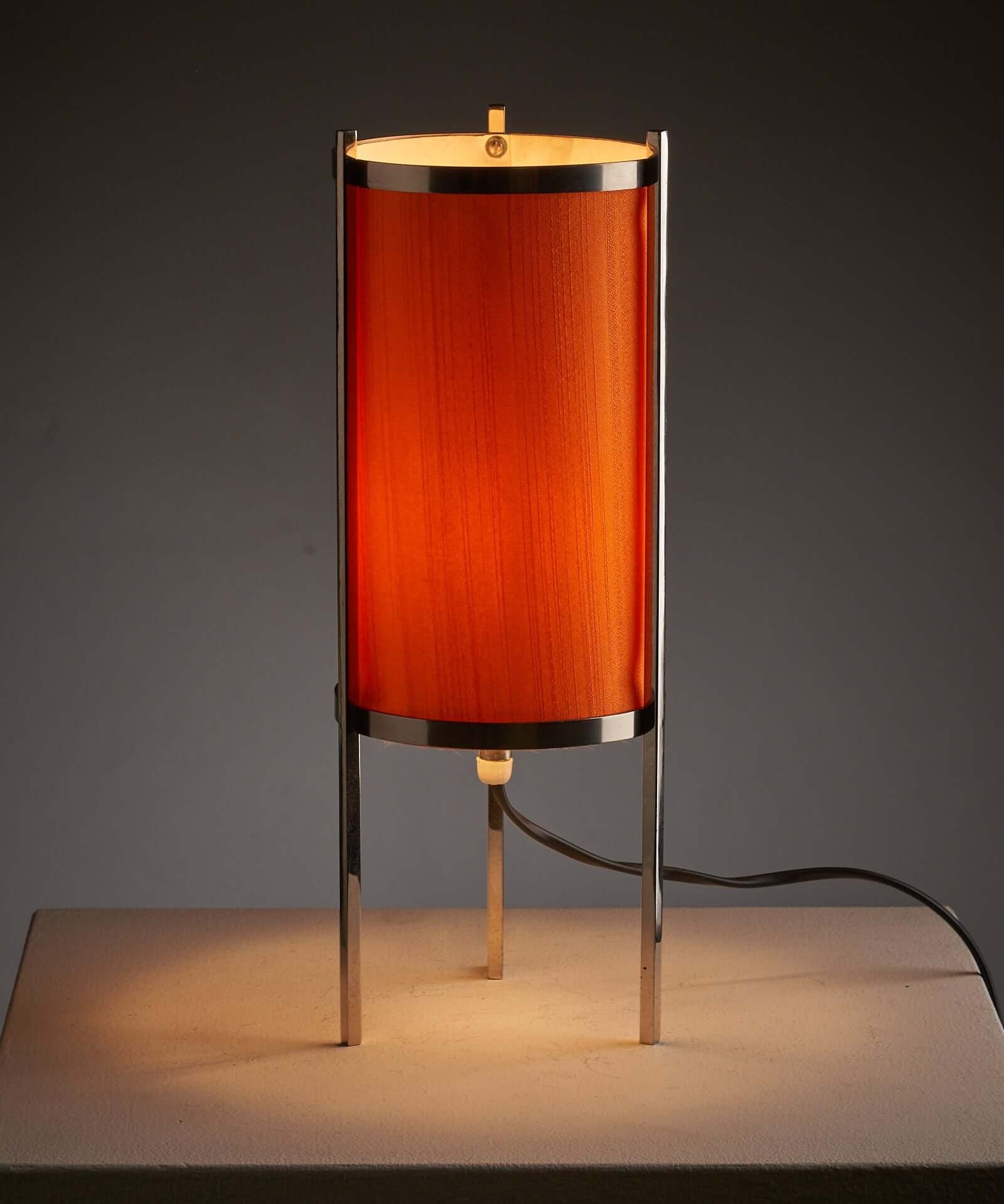 Warm_Table_Lamp,_Artiforte,_Chromed_Steel,_1960s,_Netherlands