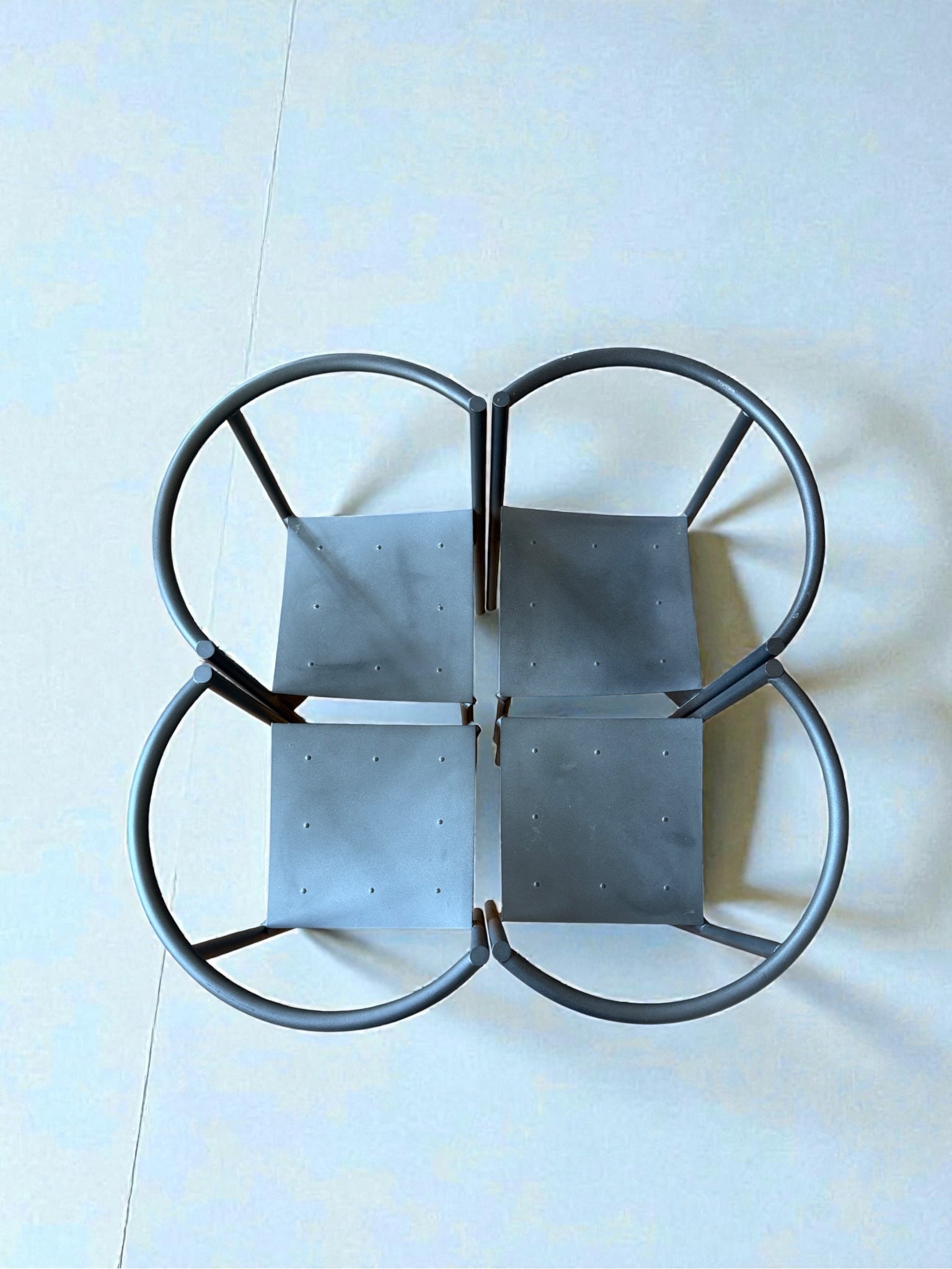 Set_of_4_Wendy_Wright_Chairs_by_Philippe_Starck_for_Disform,_1986