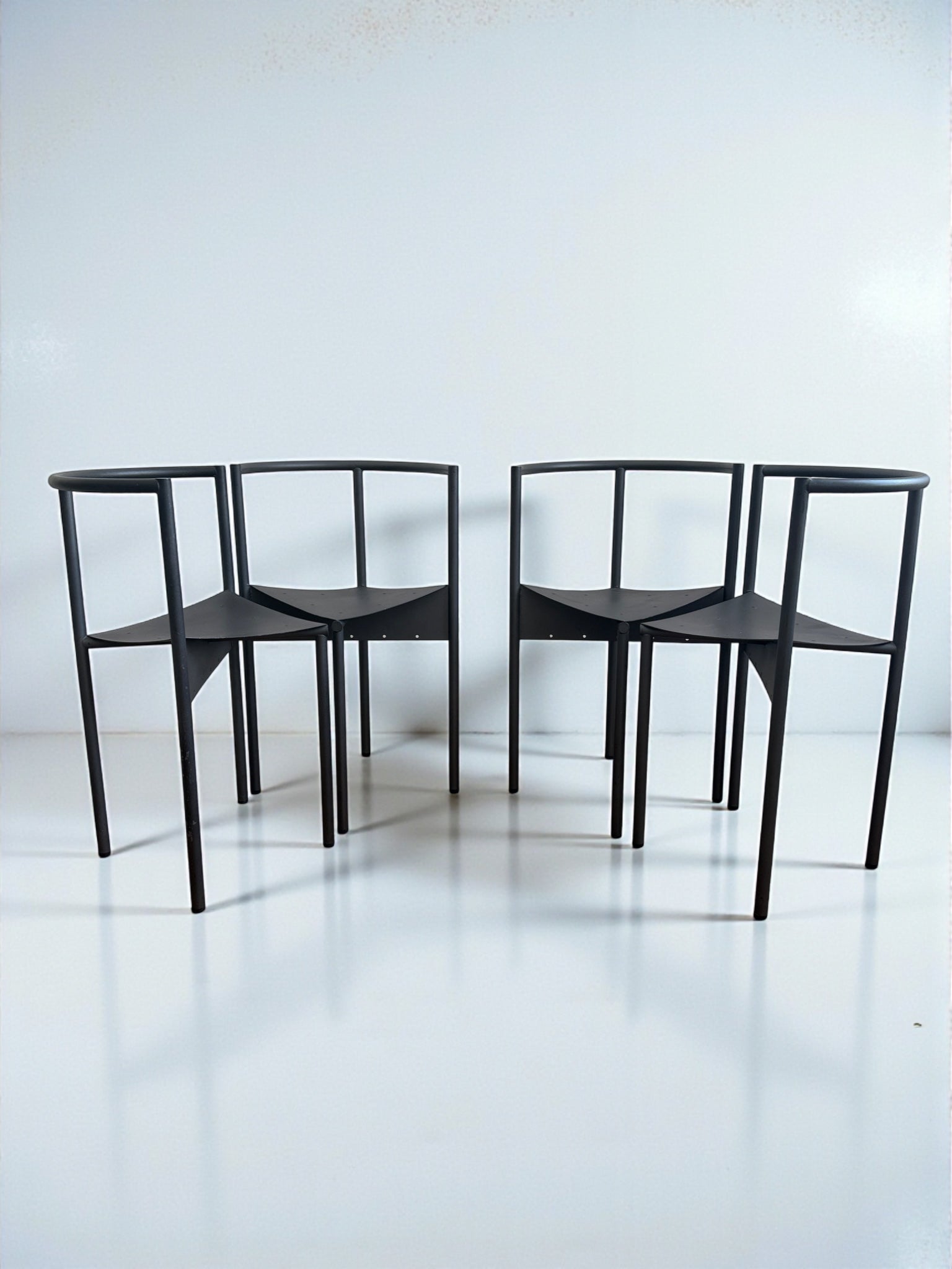 Set_of_4_Wendy_Wright_Chairs_by_Philippe_Starck_for_Disform,_1986