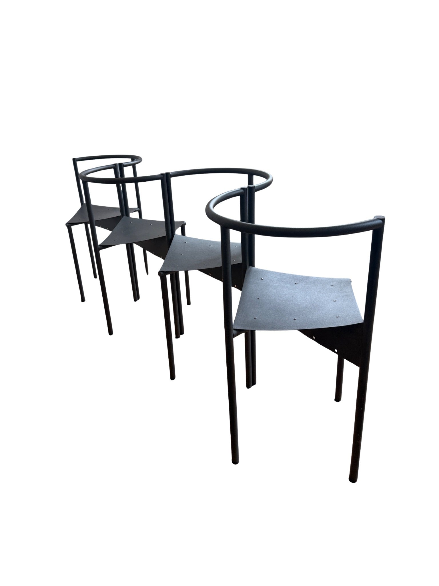 Set_of_4_Wendy_Wright_Chairs_by_Philippe_Starck_for_Disform,_1986