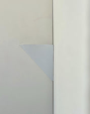 White_Lacquered_Metal_Corner_Wall_Sconce,_France_1970s–1980s