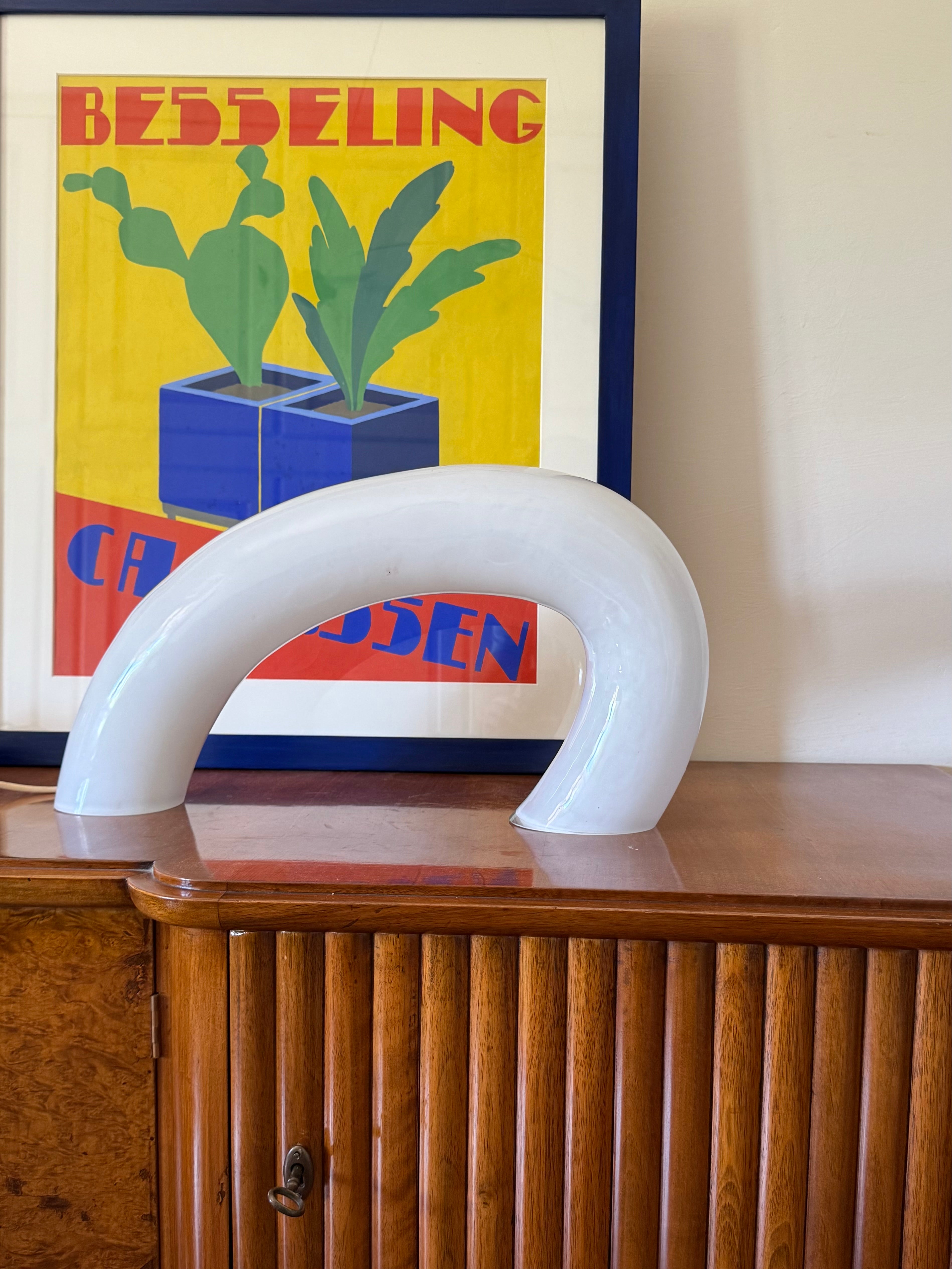 Space_Age_Murano_Glass_Arch_Lamp_by_Barbini,_Italy_1970s