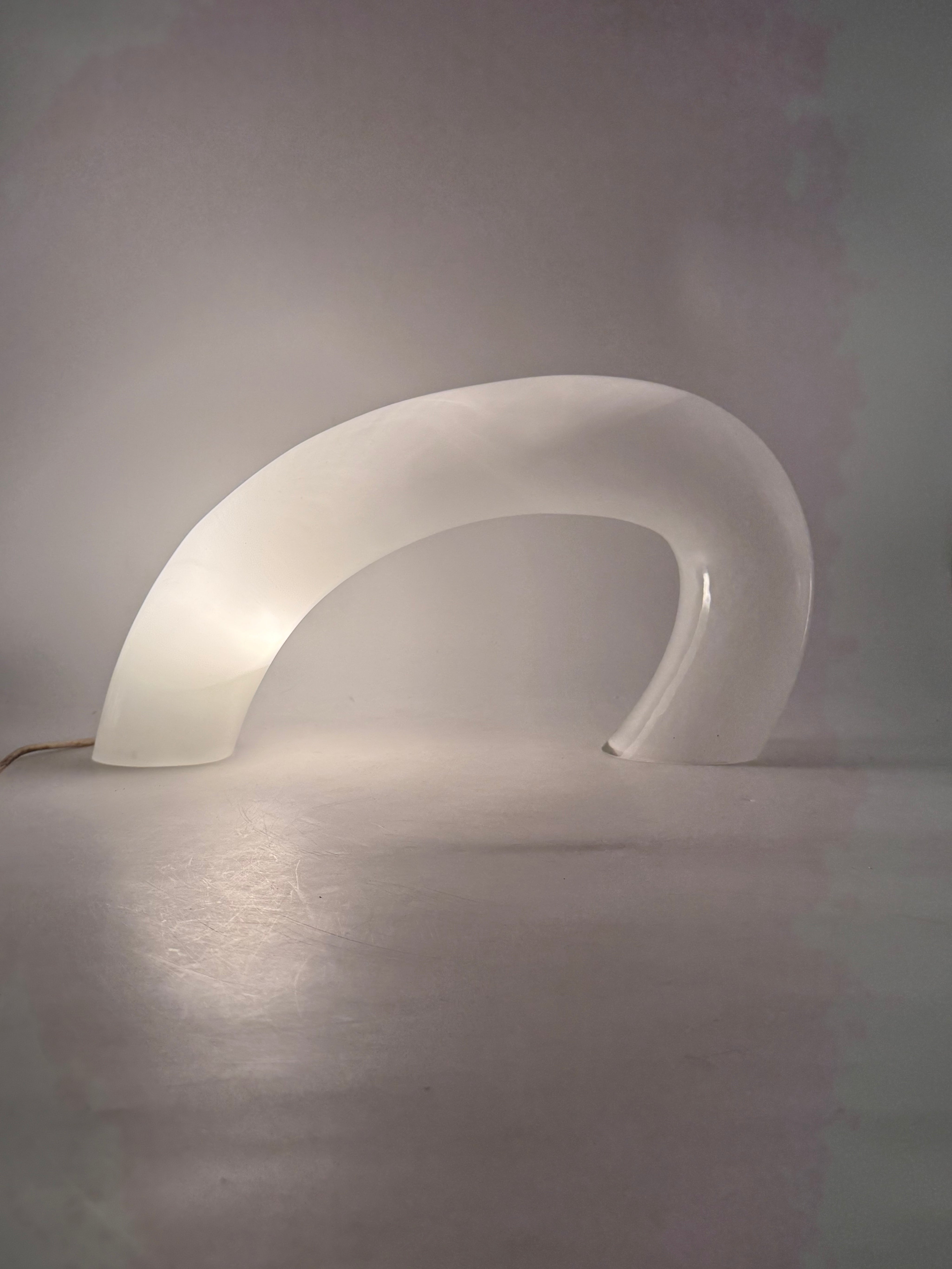 Space_Age_Murano_Glass_Arch_Lamp_by_Barbini,_Italy_1970s