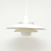 Scandinavian_“Sierra”_Pendant_Lamp_in_White,_Denmark_1970s