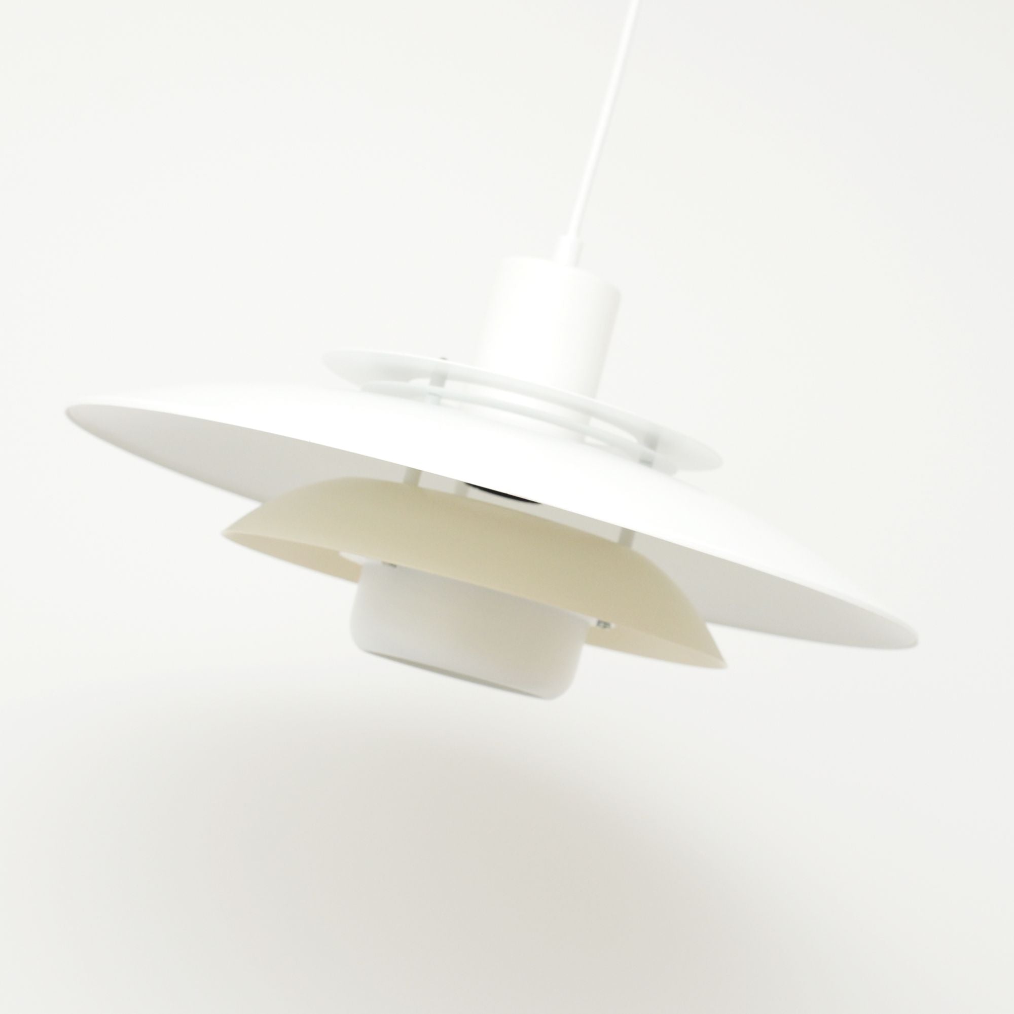 Scandinavian_“Sierra”_Pendant_Lamp_in_White,_Denmark_1970s