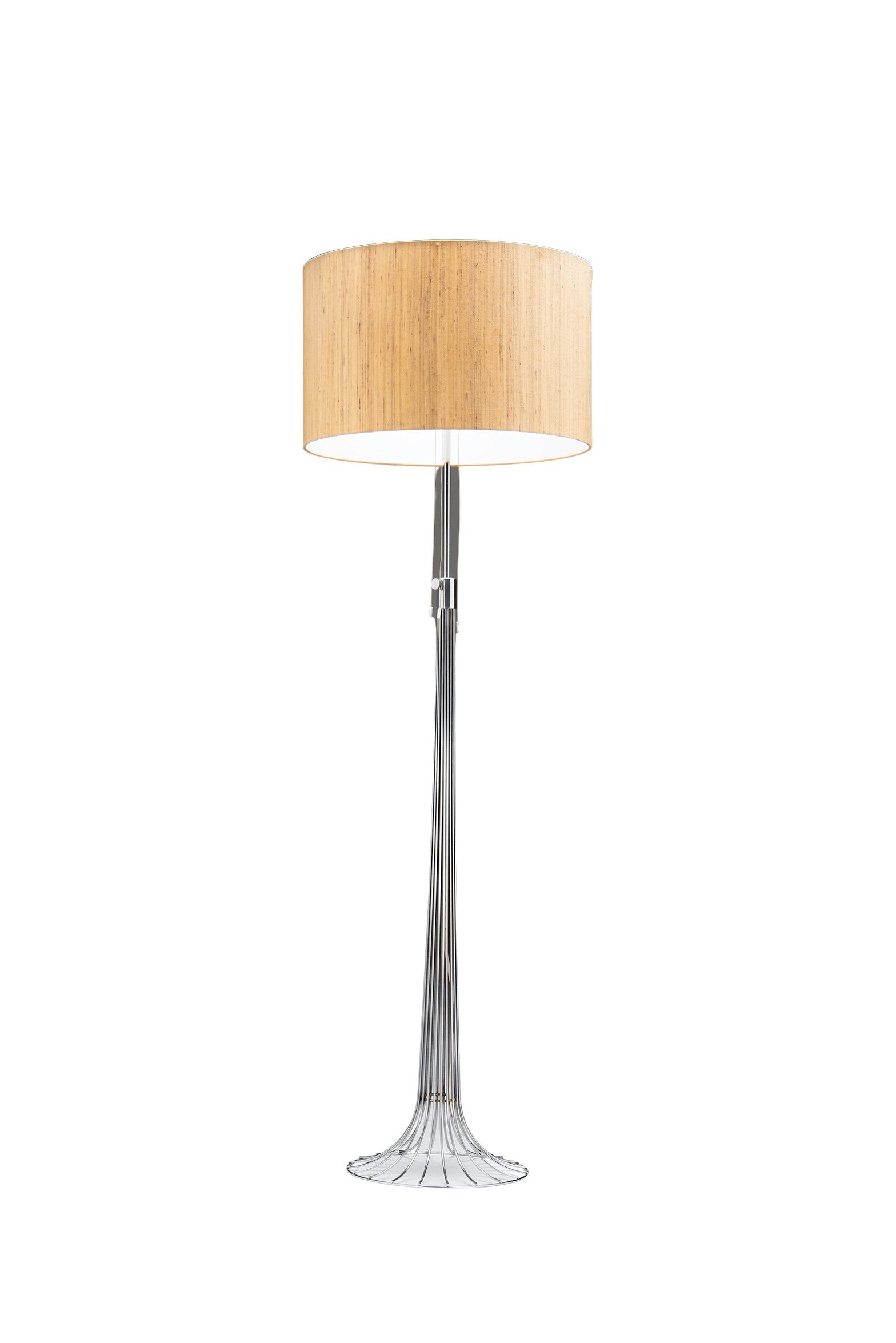 Floor_Lamp_Kinkeldey_Leuchten_Chromed_Wire_Metal_1960s_Germany