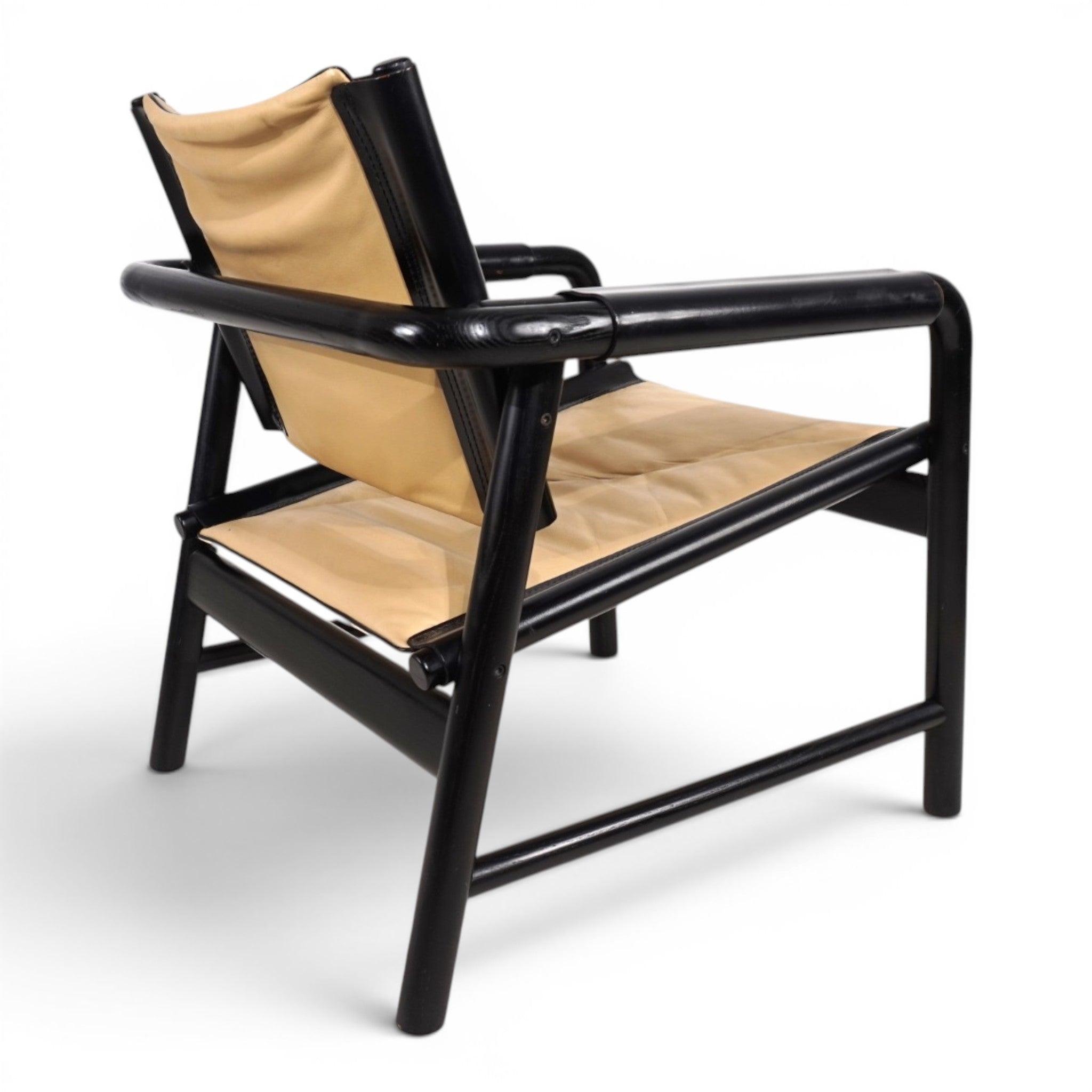 Hans_Eichenberger_Attributed_Lounge_Chair_and_Ottoman_for_WK_Möbel,_Germany,_1970s