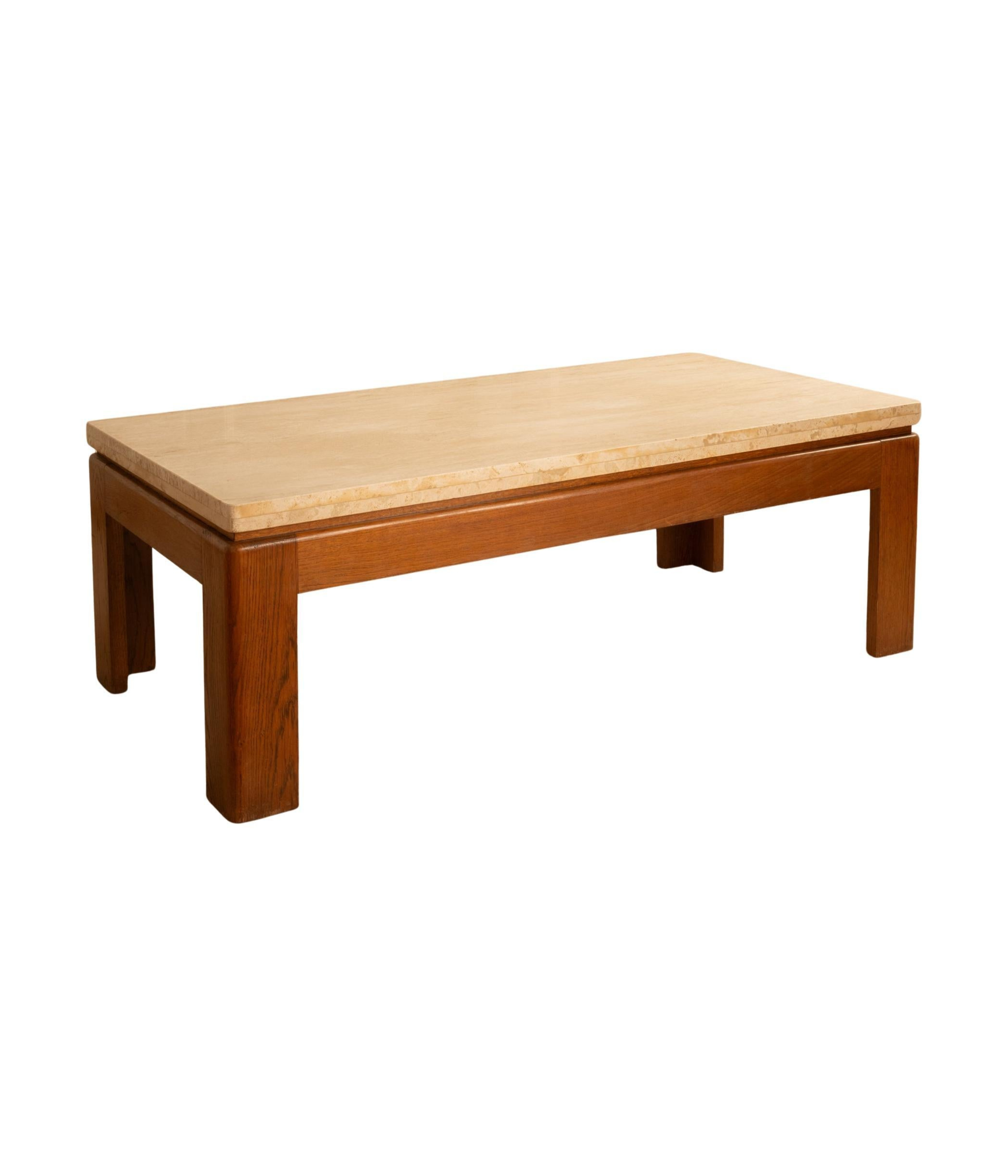 wood_travertine_coffee_table_France_70s