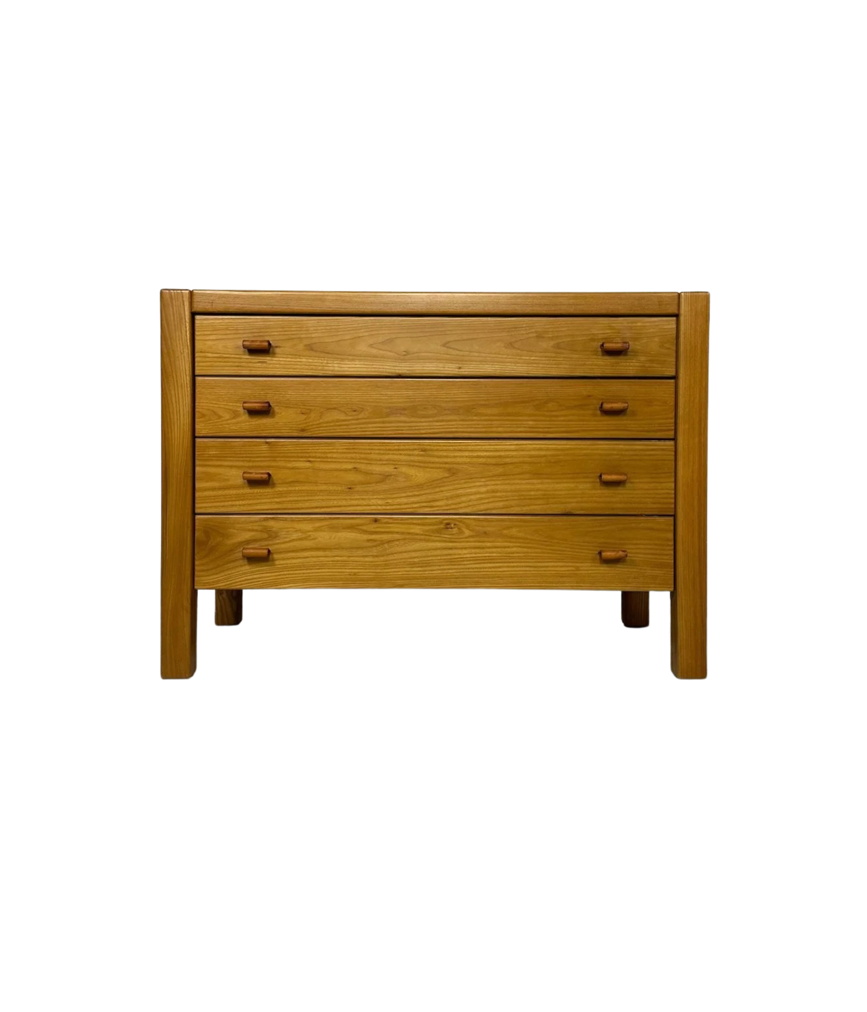 Wooden_Chest_of_Drawers_with_Leather_Handles,_Minimalist_Mid-Century_Modern_Design