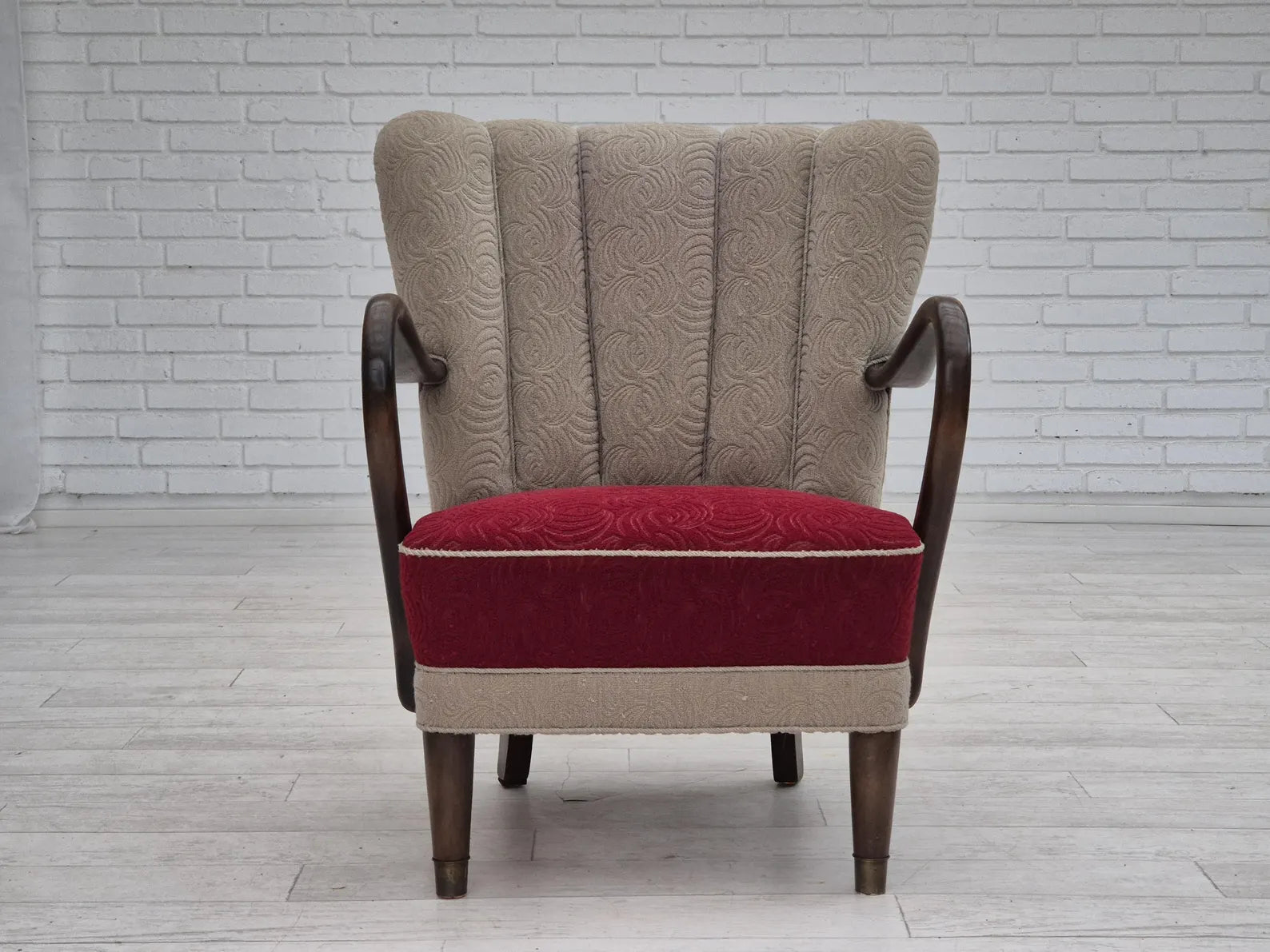 Wooden_Frame_&_Upholstery,_Lounge_Chair_by_Alfred_Christensen,_1960s_Denmark