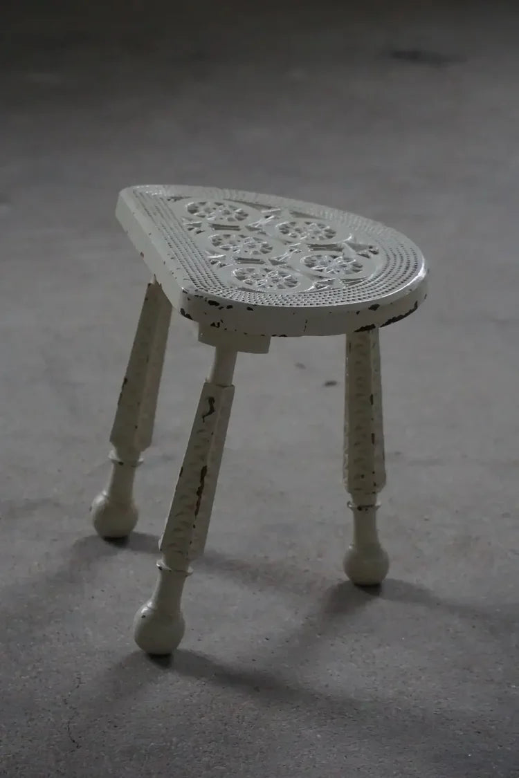 Wooden_Tripod_Stool_with_Carved_Details,_Rustic_Scandinavian_Design