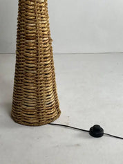 Woven_Banana_Leaf_Mushroom_Floor_Lamp,_1960s–1970s,_Europe