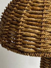 Woven_Banana_Leaf_Mushroom_Floor_Lamp,_1960s–1970s,_Europe
