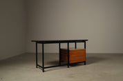 Jules_Wabbes_Writing_Desk_for_Mobilier_Universel,_Belgian_Mid_Century_Modern_Desk,_1960s