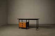 Jules_Wabbes_Writing_Desk_for_Mobilier_Universel,_Belgian_Mid_Century_Modern_Desk,_1960s