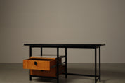 Jules_Wabbes_Writing_Desk_for_Mobilier_Universel,_Belgian_Mid_Century_Modern_Desk,_1960s