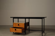 Jules_Wabbes_Writing_Desk_for_Mobilier_Universel,_Belgian_Mid_Century_Modern_Desk,_1960s