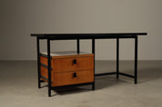 Jules_Wabbes_Writing_Desk_for_Mobilier_Universel,_Belgian_Mid_Century_Modern_Desk,_1960s