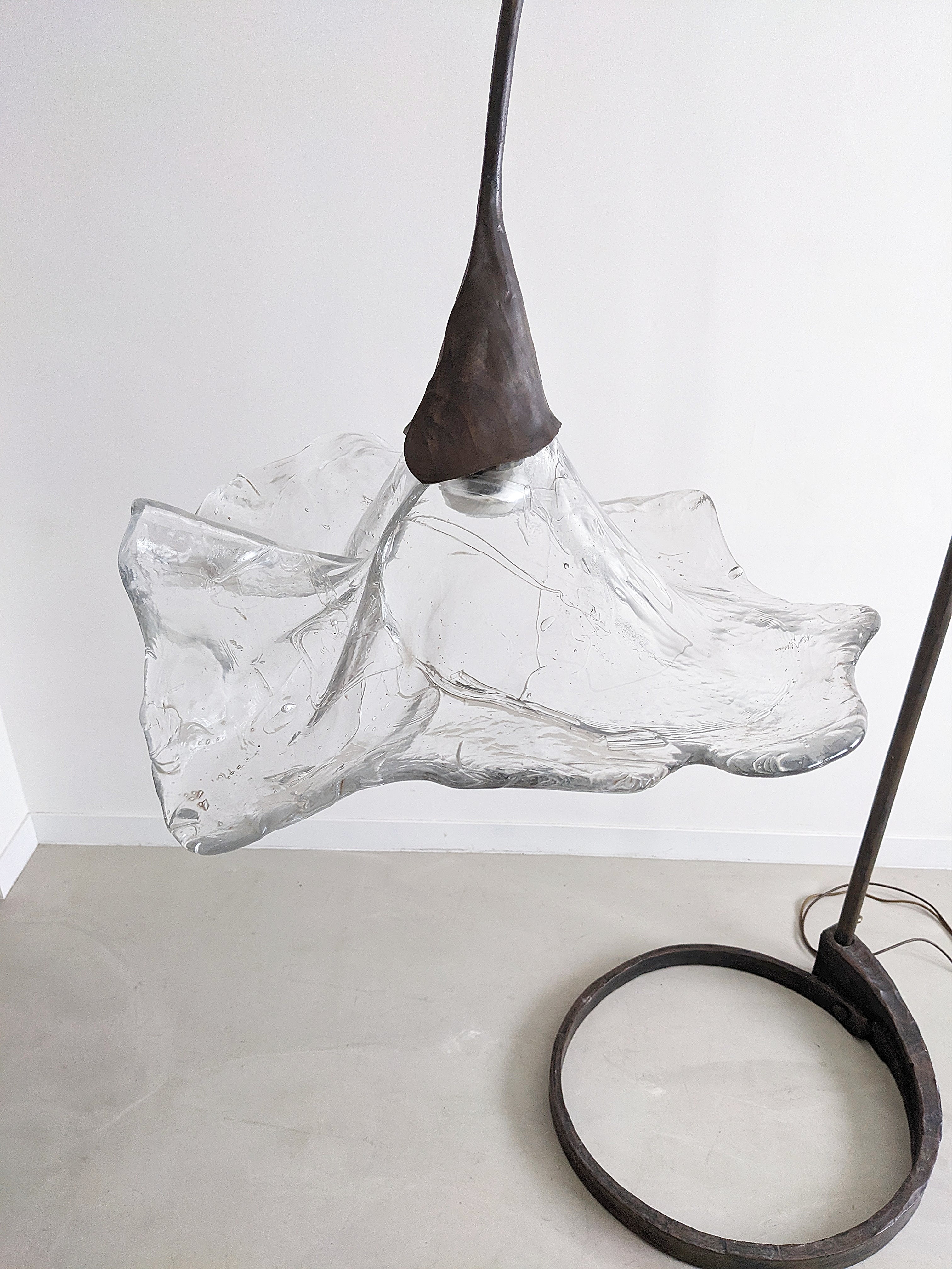 XL_Bronze_Flower_Shaped_Floor_Lamp_by_Lothar_Klute_1980's