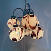 XL_Murano_Glass_Swirl_Chandelier_in_Purple_and_White,_Italy_1970s