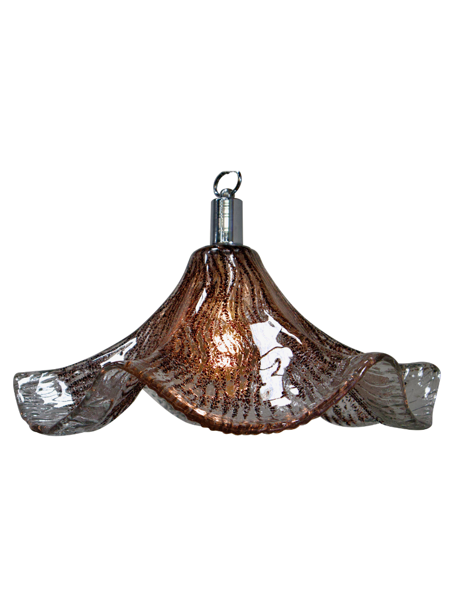 XL_Murano_Glass_Pendant,_La_Murrina,_Hand-Blown_Glass,_1970s_Italy