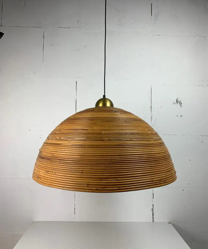 XL_Rattan_and_Brass_Pendant_Lamp,_1970s,_Italy