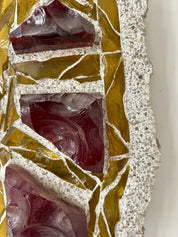 XL_Stained_Glass_Wall_Sconce_in_Cement_and_Glass,_Sweden_1950s