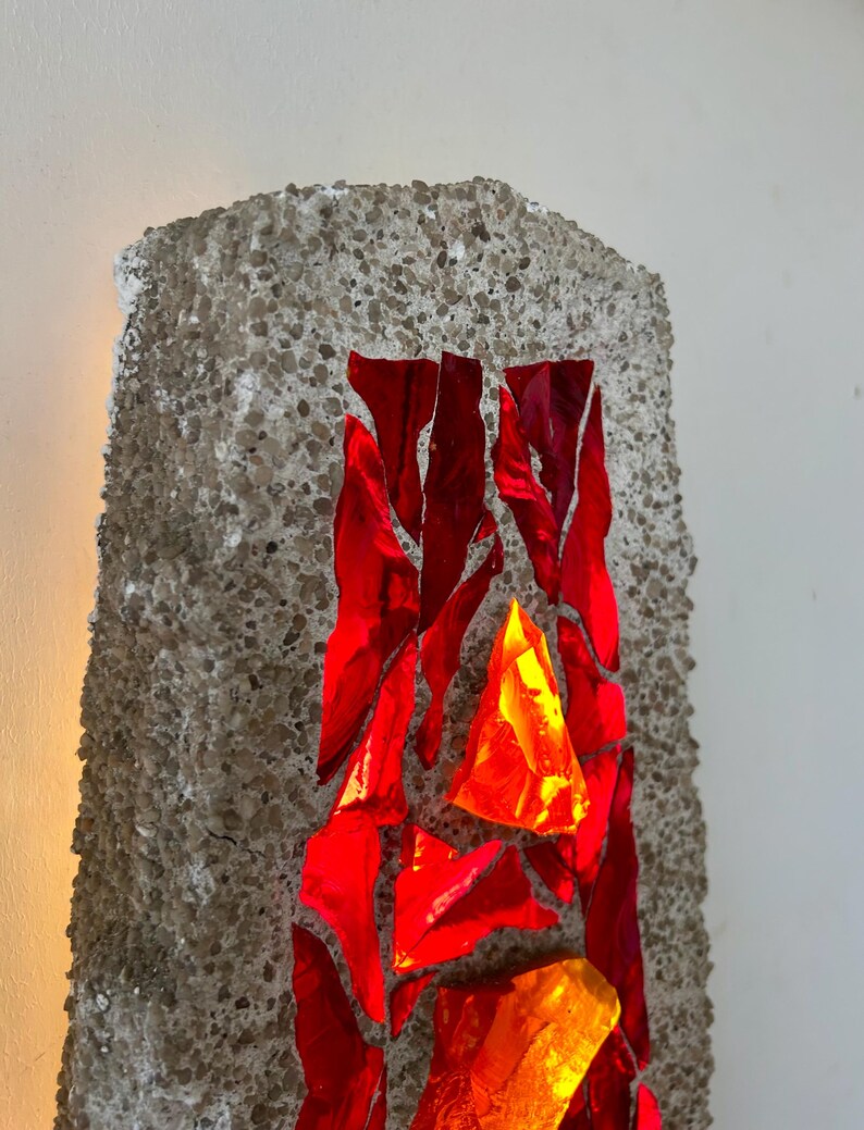 XL_Stained_Glass_Wall_Sconce_in_Glass_and_Cement,_France_1970s–1980s
