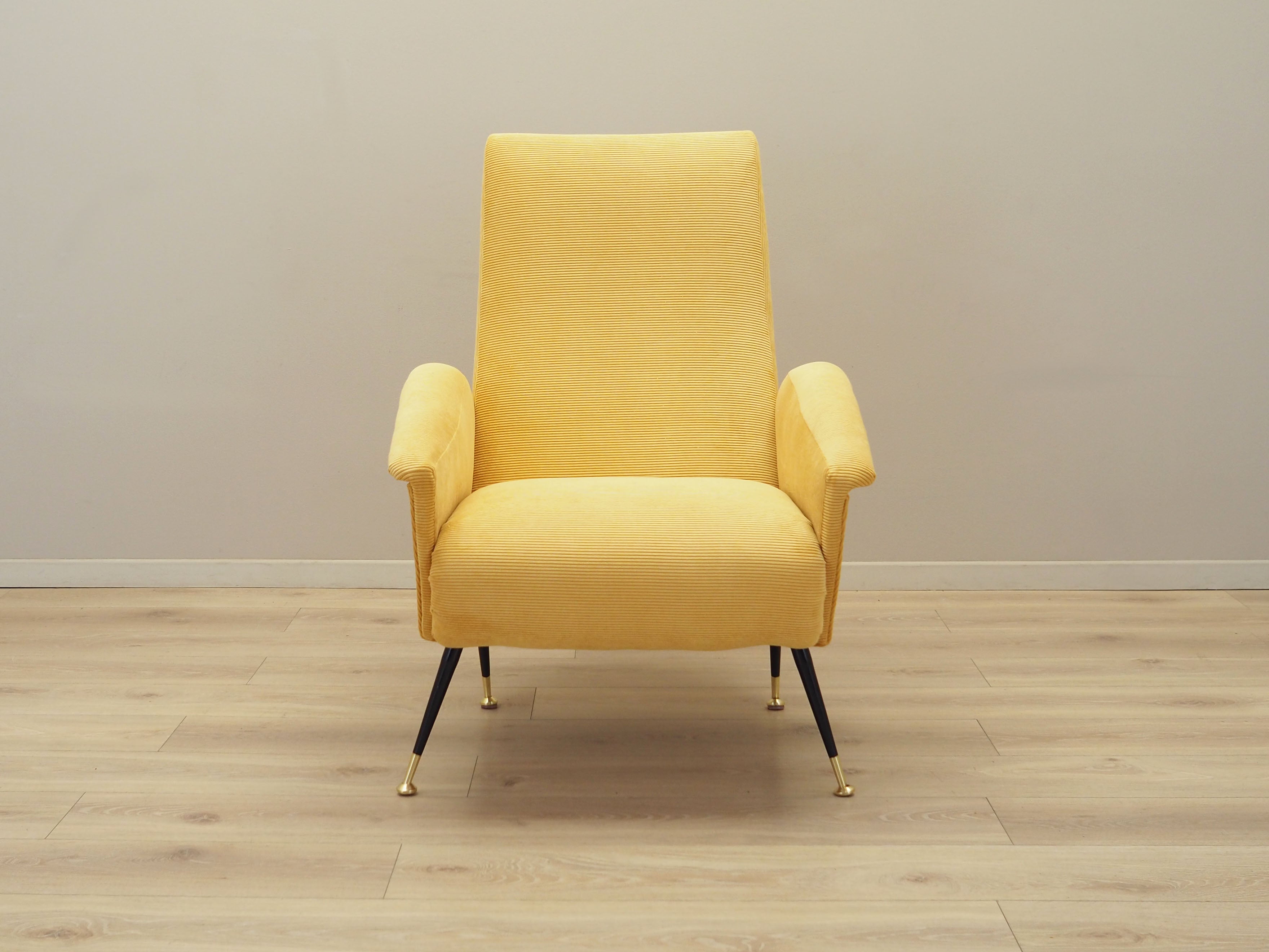 Yellow_Armchair,_Fabric_Upholstery,_1970s,_Italy