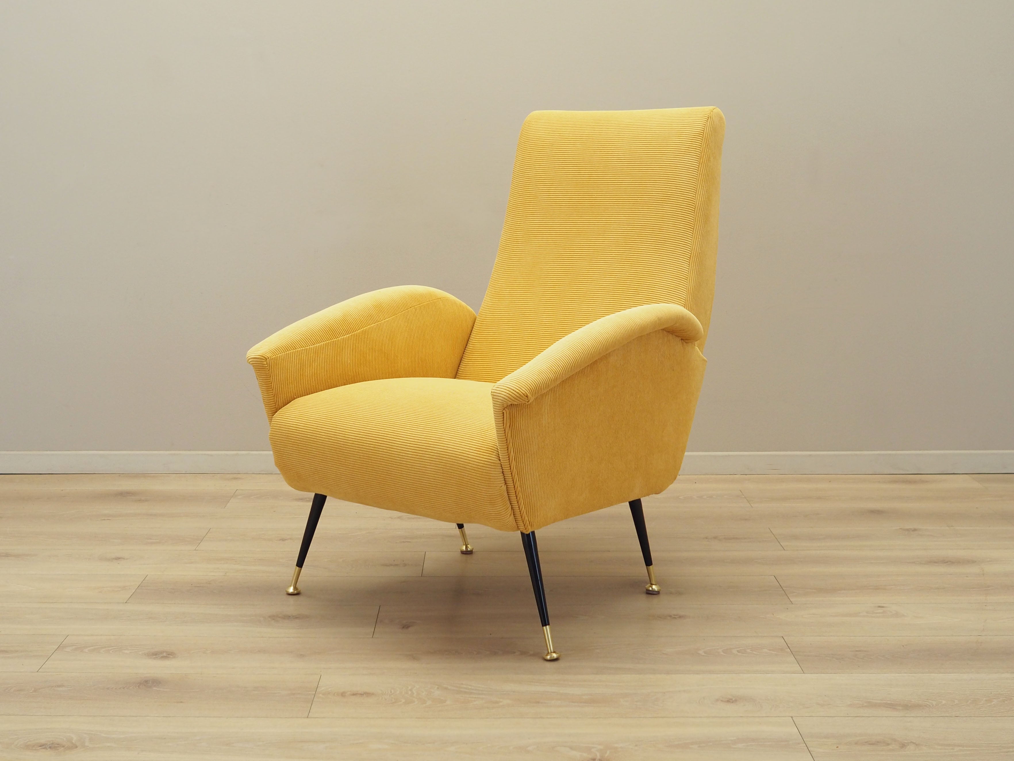 Yellow_Armchair,_Fabric_Upholstery,_1970s,_Italy