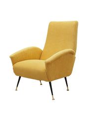 Yellow_Armchair,_Fabric_Upholstery,_1970s,_Italy