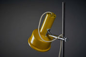 Yellow_Hat_Shade_Floor_Lamp,_Chrome_Stem,_1970s,_Europe