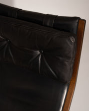 Set_of_2_Yngve_Ekström_Lounge_Chairs_in_Wengé_Wood_and_Black_Leather_for_Swedese,_Sweden_1970s