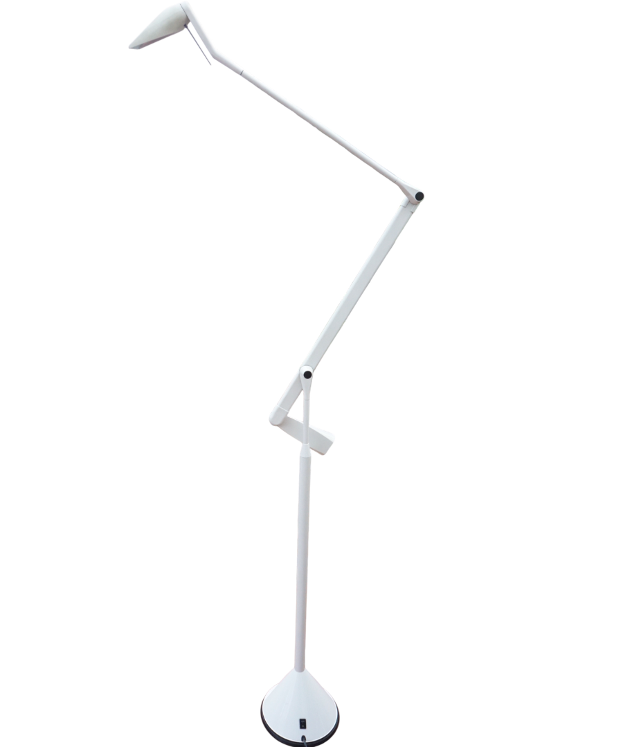 Zelig_Terra_Floor_Lamp_by_Walter_Monici_for_Lumina_Italia,_White_Counterbalance_Task_Lamp,_1990