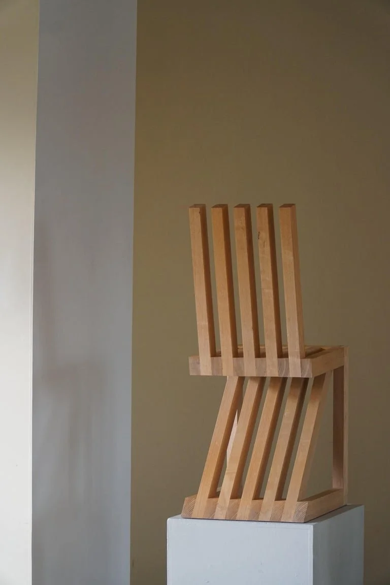 Zig_Zag_Chair_Made_in_Solid_Pine,_Scandinavian_Modern,_1980s