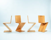 Set_of_4_Zig_Zag_Chairs_After_Gerrit_Rietveld,_Solid_Ash_Cantilever_Chair,_Dutch_De_Stijl_Design