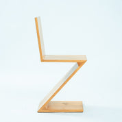Set_of_4_Zig_Zag_Chairs_After_Gerrit_Rietveld,_Solid_Ash_Cantilever_Chair,_Dutch_De_Stijl_Design