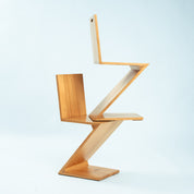 Set_of_4_Zig_Zag_Chairs_After_Gerrit_Rietveld,_Solid_Ash_Cantilever_Chair,_Dutch_De_Stijl_Design