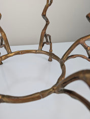 Zigzag_Bronze_Faux_Bamboo_Hollywood_Regency_Coffee_Table,_1960s