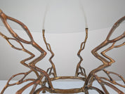 Zigzag_Bronze_Faux_Bamboo_Hollywood_Regency_Coffee_Table,_1960s