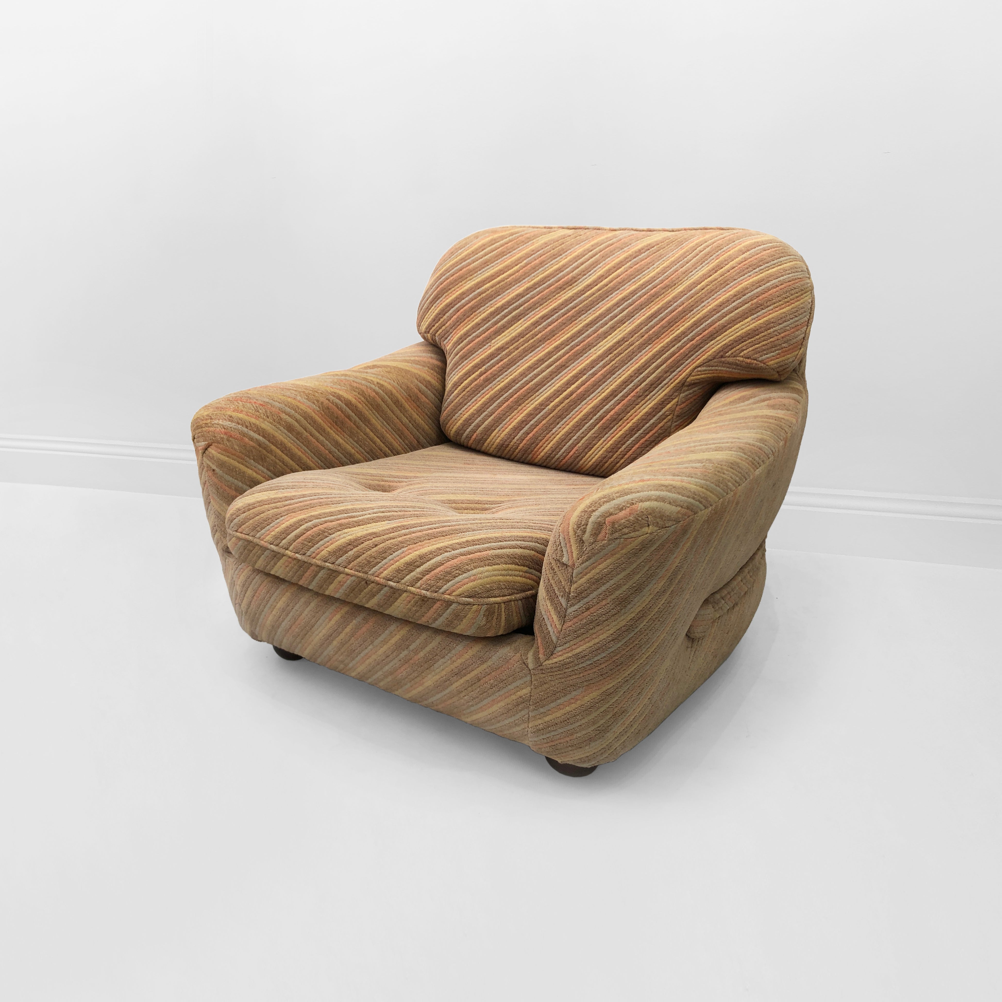 Zorzi_Italian_Pastel_Lounge_Armchair_1970s